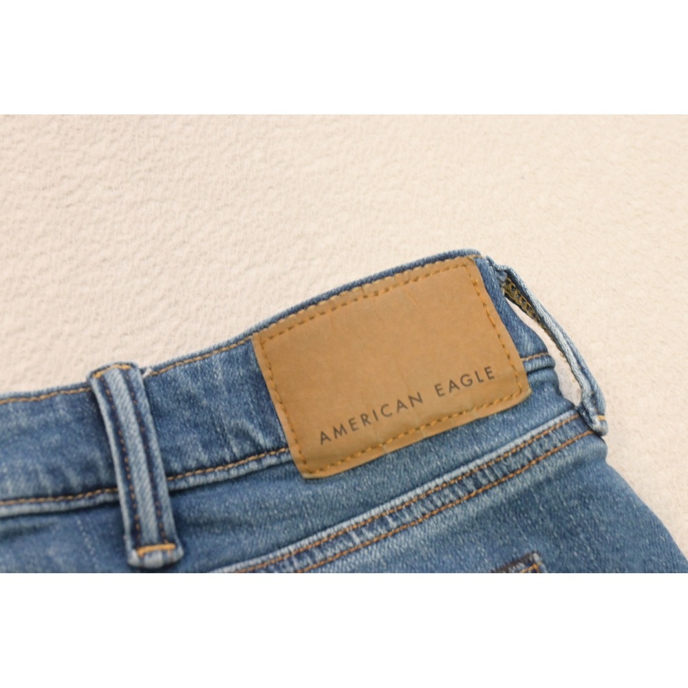 American Eagle Jeans Men 38x32 Blue Relaxed Slim Airflex+ Stretch Excellent